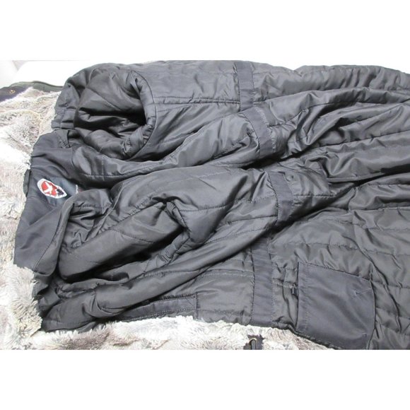 1 Madison Expedition women's full zip faux fur‎ hooded parka winter jacket XL - Picture 6 of 12